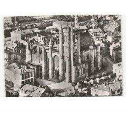 AMBERT: l'église vue aérienne 10x15 - très bon état