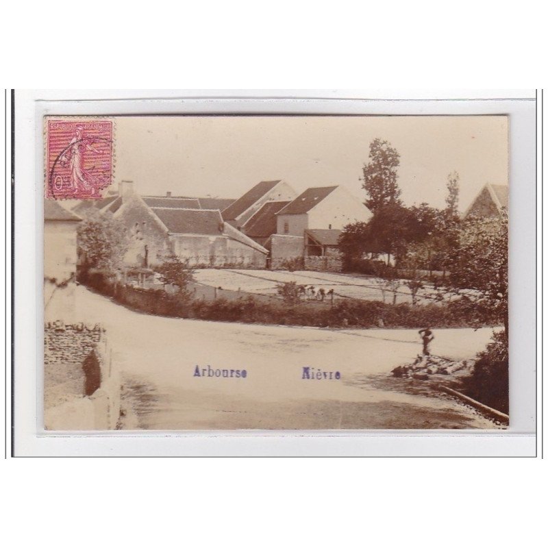 ARBOUSE : vue (carte photo)  - tres bon etat