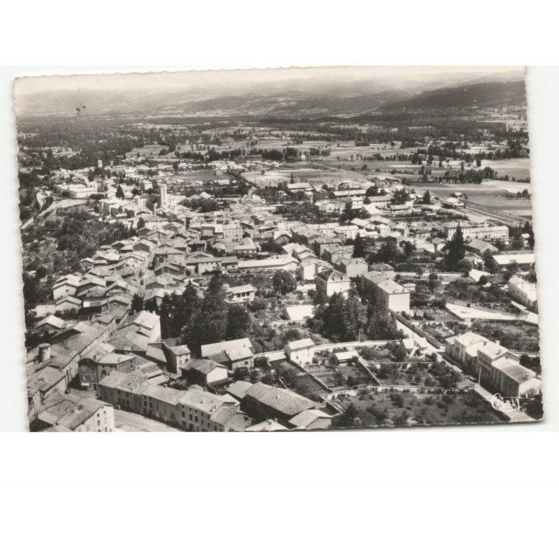 ARLANC: vue générale vue aérienne 10x15 - très bon état