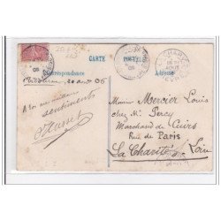 ARBOURSE : greffage de la vigne (carte photo)  - etat