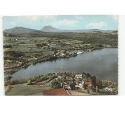 AYDAT: lac d'aydat vue aérienne 10x15 - très bon état