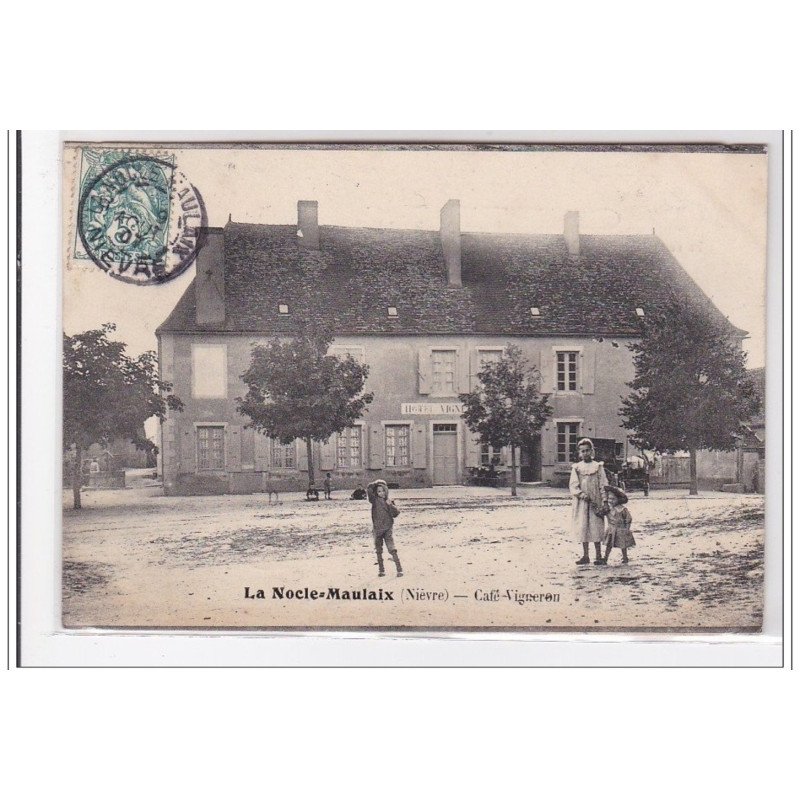 LA NOCLE-MAULAIX : café-vigneron - etat
