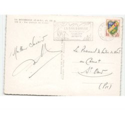 LA BOURBOULE: vue générale du casino vue aérienne 10x15 - très bon état