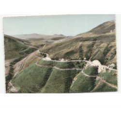 LAC CHAMBON: la route du col de dyane vue aérienne 10x15 - très bon état