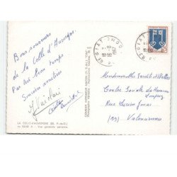 LA CELLE-D'AUVERGNE: vue générale vue aérienne 10x15 - très bon état