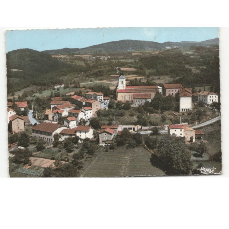 LE BRUGERON: vue générale vue aérienne 10x15 - très bon état
