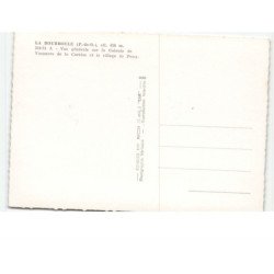 LA BOURBOULE: vue générale sur la colonie de vacances de la corrèze et pessy vue aérienne 10x15 - très bon état