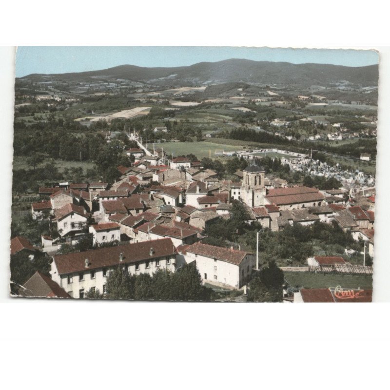 CELLES-sur-DUROLLE: vue générale vue aérienne 10x15 - très bon état