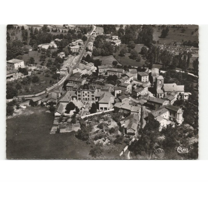 LA CHAPELLE-AGNON: vue générale vue aérienne 10x15 - très bon état