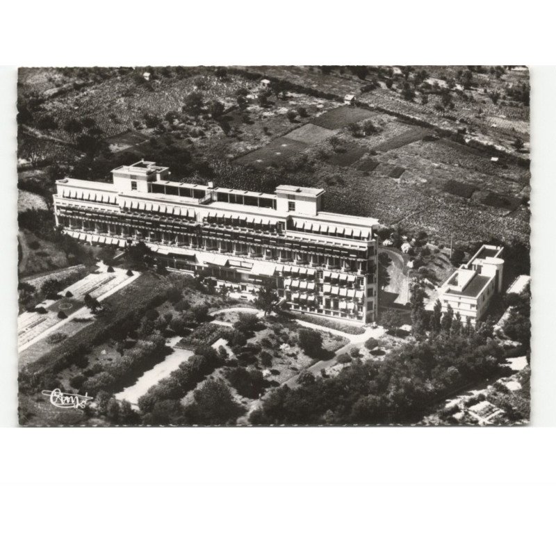 MONTFERRAND: l'hôpital sana sabourin vue aérienne 10x15 - très bon état