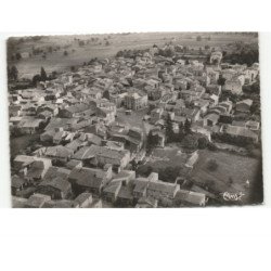 LA MONTGIE: vue générale vue aérienne 10x15 - très bon état