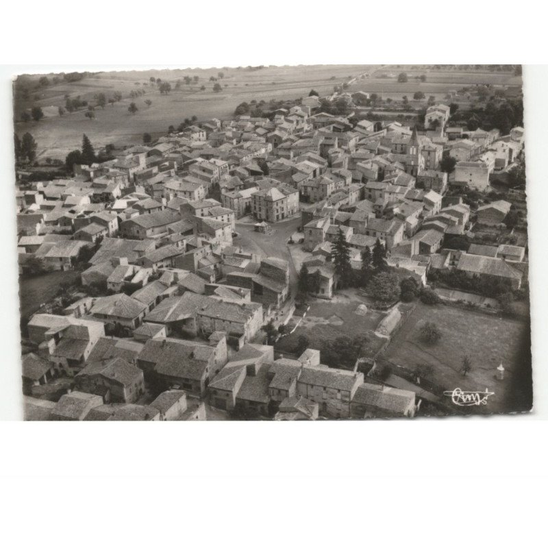 LA MONTGIE: vue générale vue aérienne 10x15 - très bon état