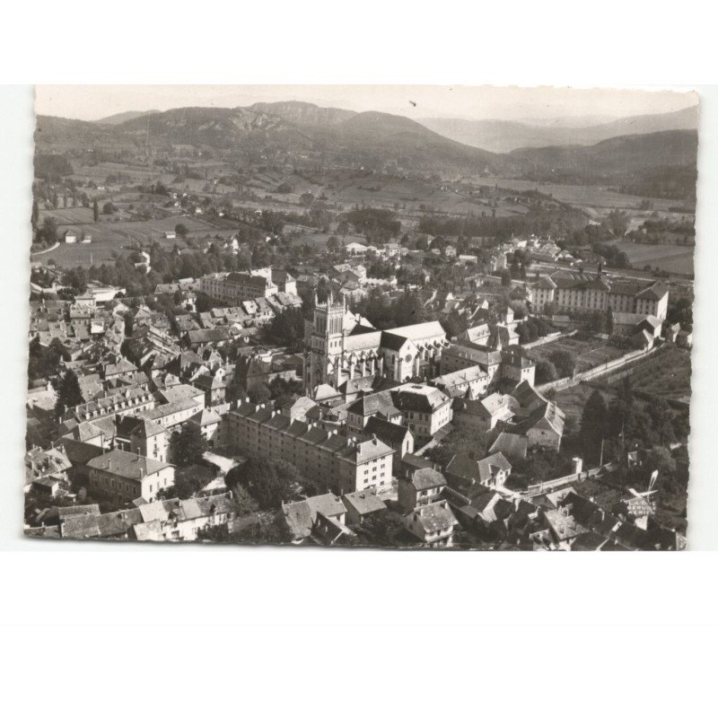 BELLEY: vue générale vue aérienne 10x15 - très bon état