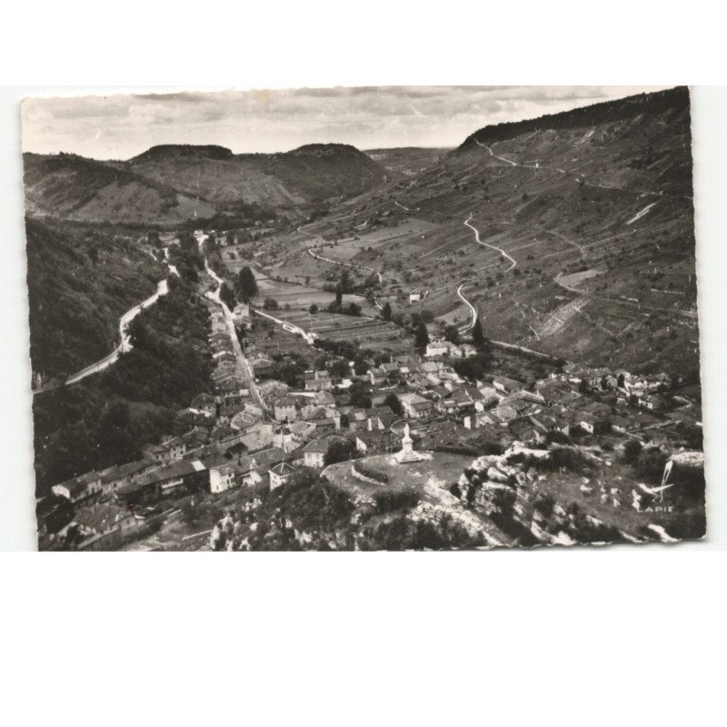 CERDON: le mont et la vierge carmier vue aérienne 10x15 - très bon état