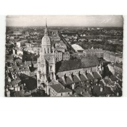 BOURG-en-BRESSE: l'église notre-dame vue aérienne 10x15 - très bon état