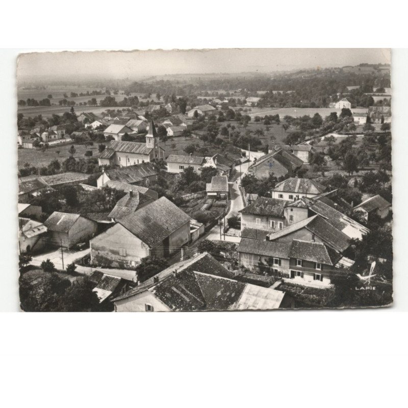 CESSY: vue générale vue aérienne 10x15 - très bon état