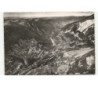 CHEZERY: vue sur les villages de noire-combe et la rivière vue aérienne 10x15 - très bon état