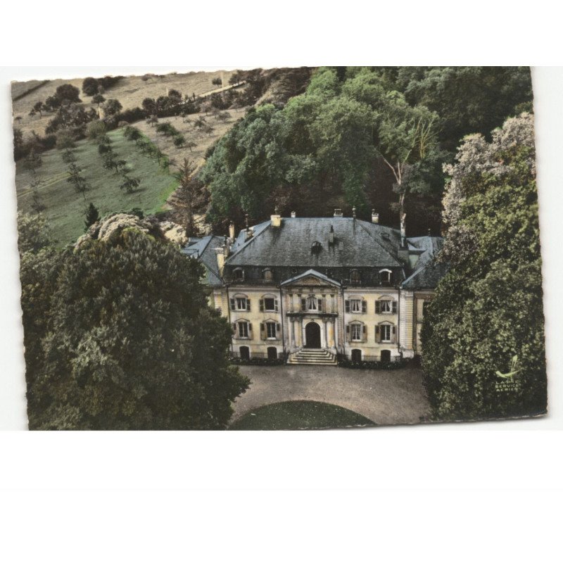FERNEY-VOLTAIRE: château de voltaire vue aérienne 10x15 - très bon état