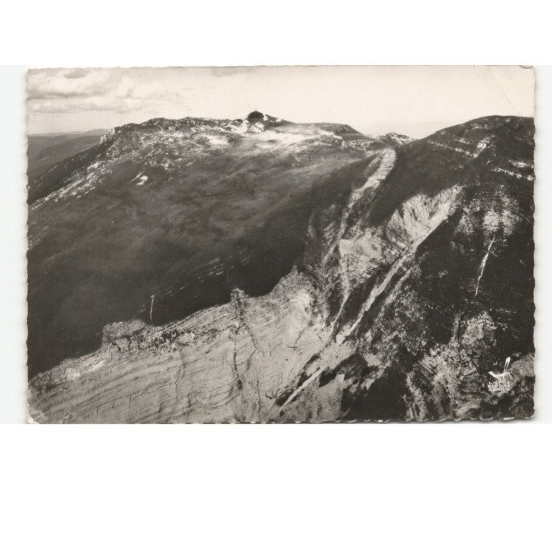LELEX: les monts du jura, sommet du reculet vue aérienne 10x15 - état