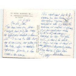 HAUTEVILLE-LOMPNES: la fresnaie vue aérienne 10x15 - très bon état