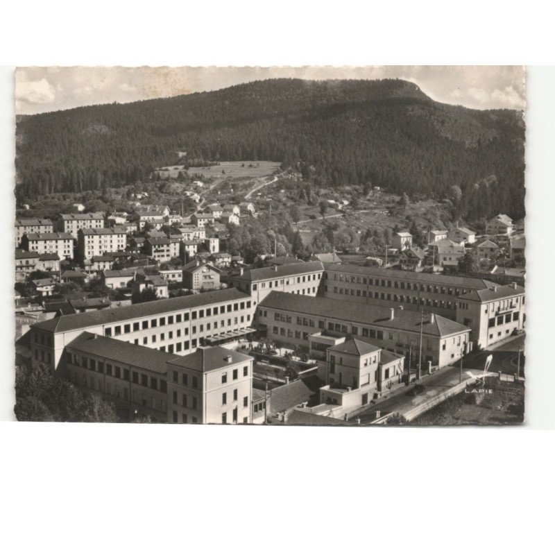 OYONNAX: école nationale des plastiques vue aérienne 10x15 - très bon état