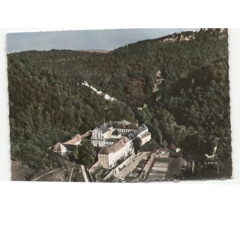 SELIGNAC: abbaye chartreuse vue aérienne 10x15 - très bon état