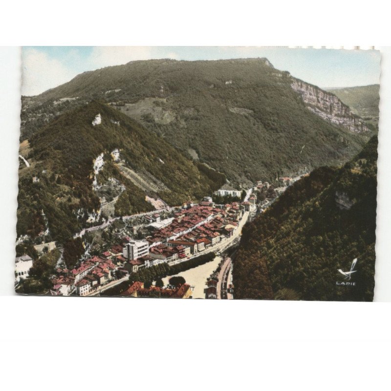 SAINT-RAMBERT-en-BUGEY: vue d'ensemble vue aérienne 10x15 - très bon état
