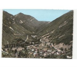 HAUT-LOMPNES: le village de chaley vue aérienne 10x15 - très bon état (dos en étét, petit bout arraché)