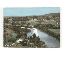 NEUVILLE-sur-AIN: le barrage vue aérienne 10x15 - très bon état