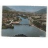 BASSY: le barrage de seyssel vue aérienne 10x15 - état