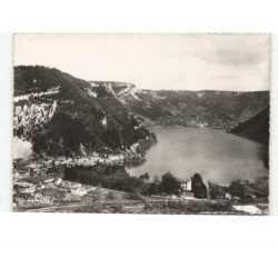 LA CLUSE: vue générale, le lac vue aérienne 10x15 - très bon état