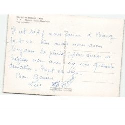 BOURG-en-BRESSE: maison sainte-madeleine vue aérienne 10x15 - très bon état