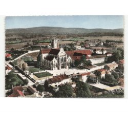 BOURG-en-BRESSE: église de brou vue aérienne 10x15 - très bon état