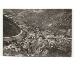 CERDON: la route blanche, panorama du belvédère vue aérienne 10x15 - très bon état
