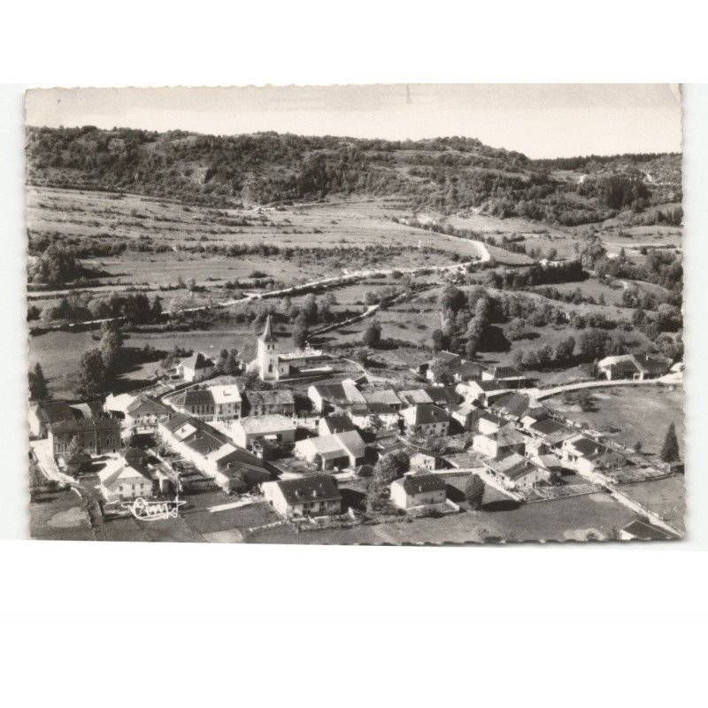 CORCELLES: vue générale vue aérienne 10x15 - état