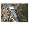 GENISSIAT: barrage, vue générale vue aérienne 10x15 - très bon état
