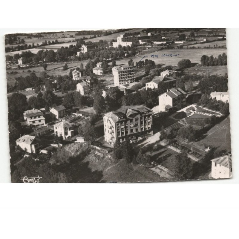 HAUTEVILLE-LOMPNES: quartier de l'orcet vue aérienne 10x15 - très bon état