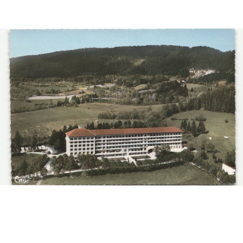 HAUTEVILLE: vue panoramique, belligneux vue aérienne 10x15 - très bon état