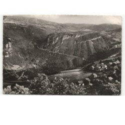 environs HAUTEVILLE: lacoux et gorges de chambote vue aérienne 10x15 - très bon état
