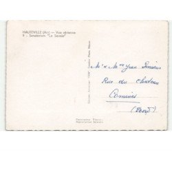 HAUTEVILLE: sanatoriu "la savoie" vue aérienne 10x15 - très bon état