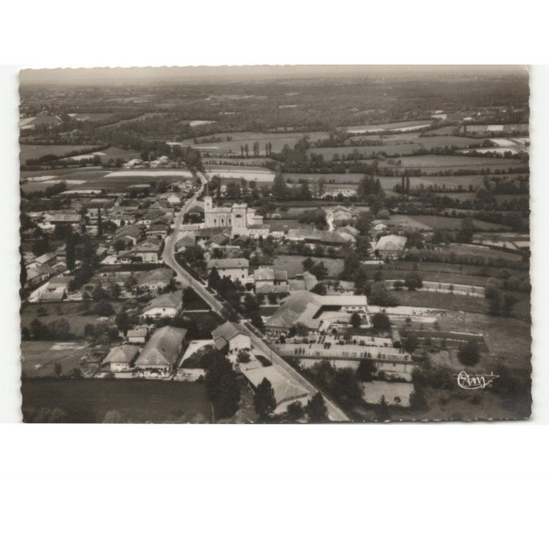 MARSONNAS: vue générale vue aérienne 10x15 - très bon état