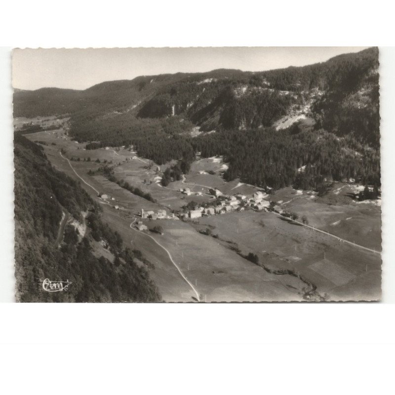 MIJOUX: vue générale vue aérienne 10x15 - très bon état