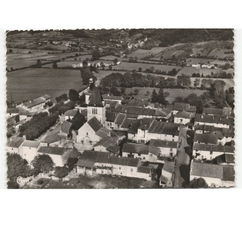 TOSSIAT: vue aérienne 10x15 - état