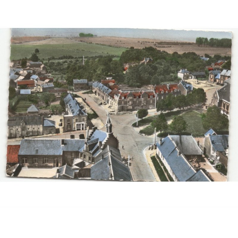 BEAUREVOIR: vue générale vue aérienne 10x15 - très bon état