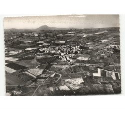 GERGOVIE: vue générale au fond, le puy-de-dome vue aérienne 10x15 - très bon état