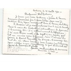 LONGUES: papeteries de la banque de france au 1er plan, l'allier vue aérienne 10x15 - très bon état