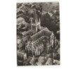 AIGUEPERSE: l'église notre-dame vue aérienne 10x15 - très bon état