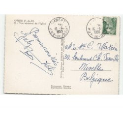 AMBERT: l'église vue aérienne 10x15 - très bon état