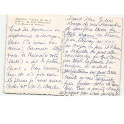 ARCONSAT: la croix saint-martin et les rochers de montlune vue aérienne 10x15 - très bon état