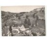 LA BOURBOULE: chalet d'enfants, blanche neige et les 7 nains vue aérienne 10x15 - très bon état